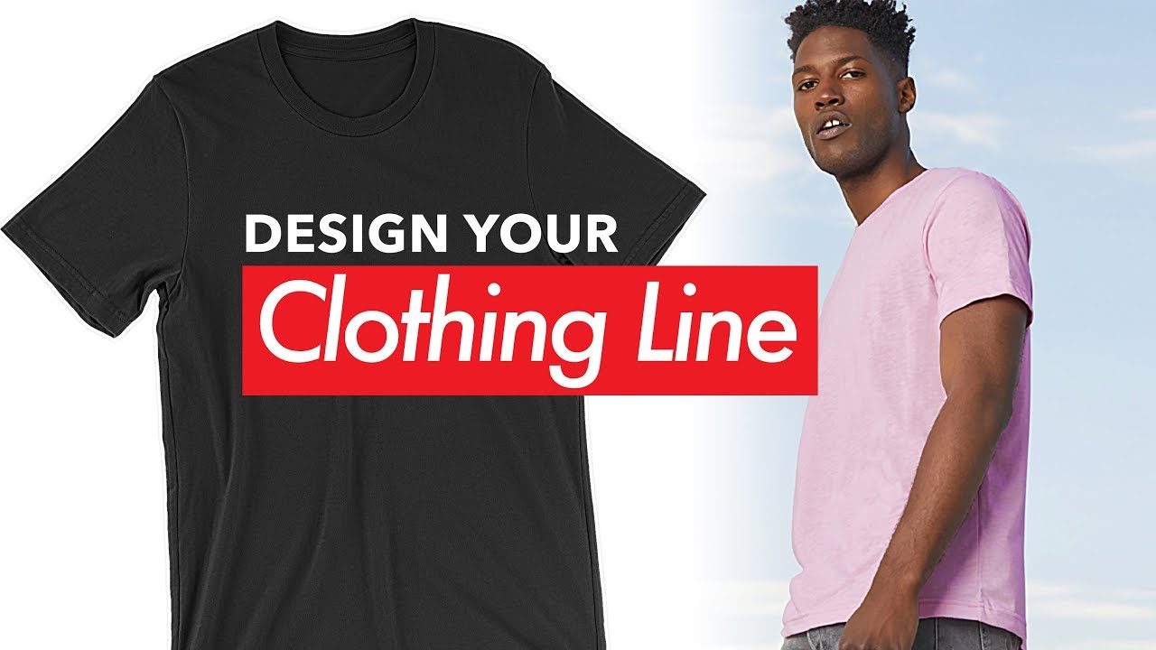 Starting A Clothing Brand | Designing A Line Using Fashion Blanks - YouTube