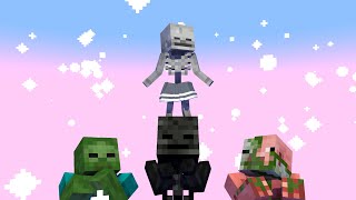 Minecraft Animation Monster School Caramelldansen Dance Meme