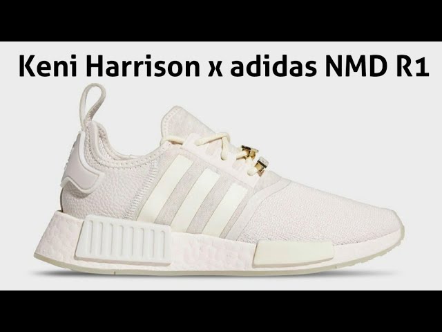 Size 9 - adidas NMD R1 x Keni Harrison Cream White 2021