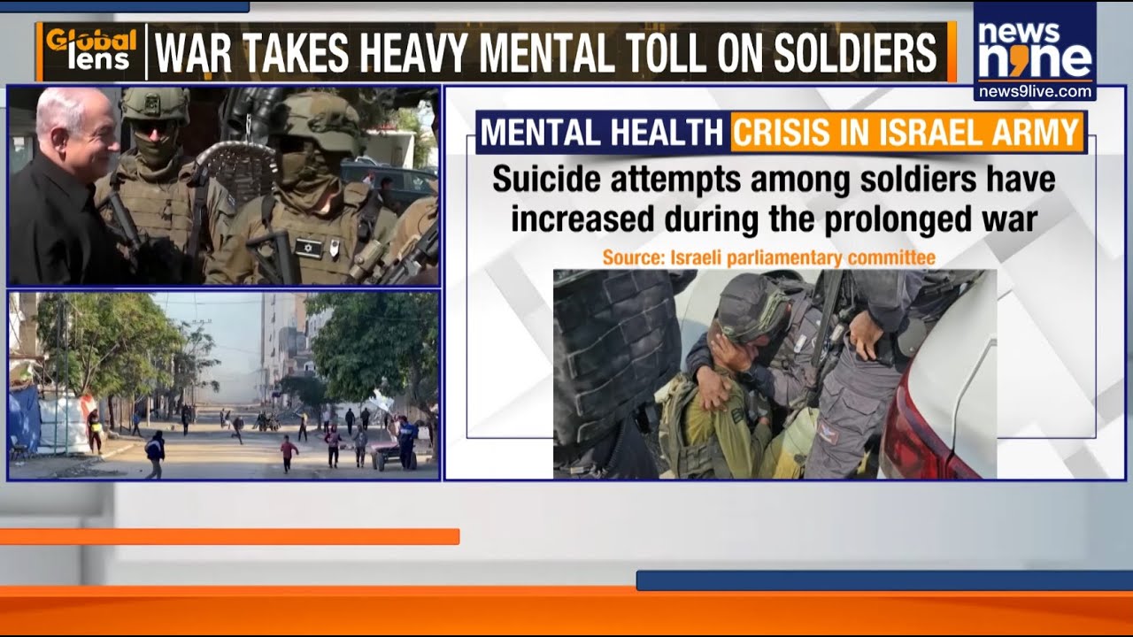 LIVE: Mental Health Crisis Deepens Among Israeli Troops After October 7 War