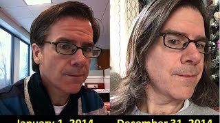 This year, i had one rule...no haircuts! managed to stick that rule,
and took a photo every day of my progress. here's the result project.
y...