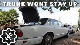 Replacing Trunk Lift Supports for Jaguar X300 & X308: Fixing Trunk That Wonβt Stay Up