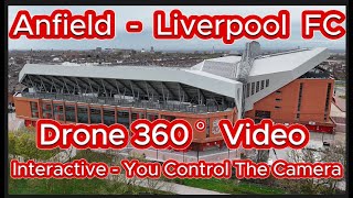Anfield - Liverpool FC - Interactive 360 video - you control the camera - 10th April 2024 #ynwa