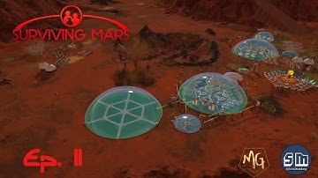 Domes, Food, and Resources! Surviving Mars - Silva Creative Ep. 10