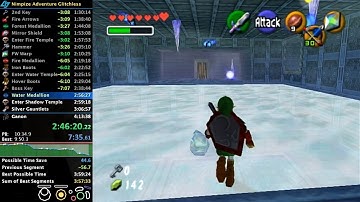 Nimpize Adventure (OoT romhack) Glitchless Speedrun in 4:03:27