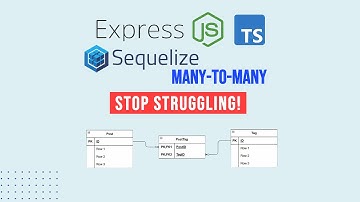 Sequelize Many-to-Many Associations Made Easy – Full Guide with TypeScript