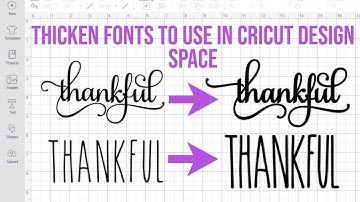 HOW TO THICKEN FONTS IN INKSCAPE TO USE IN CRICUT DESIGN SPACE