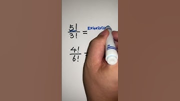 factorial tricks | math tricks #factorial #mathtricks #algebra #shorts