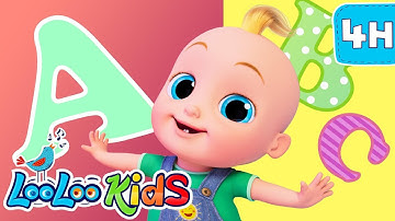 ABC Song and More | Alphabet Learning Fun | Educational Songs | Toddler Videos | LooLoo Kids