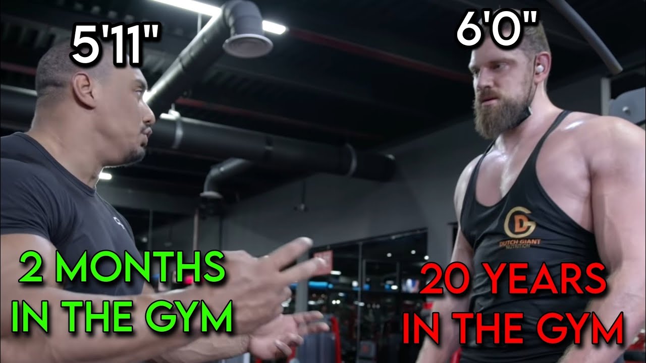 SHORT VS TALL GYM BRO