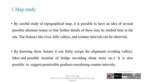 Module 1 - Highway Engineering
