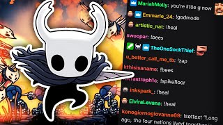 Hollow Knight, but my stream controls the game...