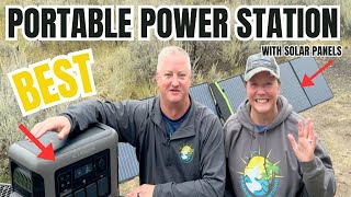 Best Portable Power Station with Solar Panel - AllPowers R1500 Power Station