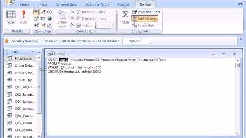 Northwind database exercise for Assignment 2