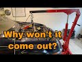 Removing a Broken S-Type Engine at Home (Part 1)