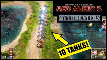 [Red Alert 3] Mythbusters #2 Superweapons, Wave-force, and Cryocopters!