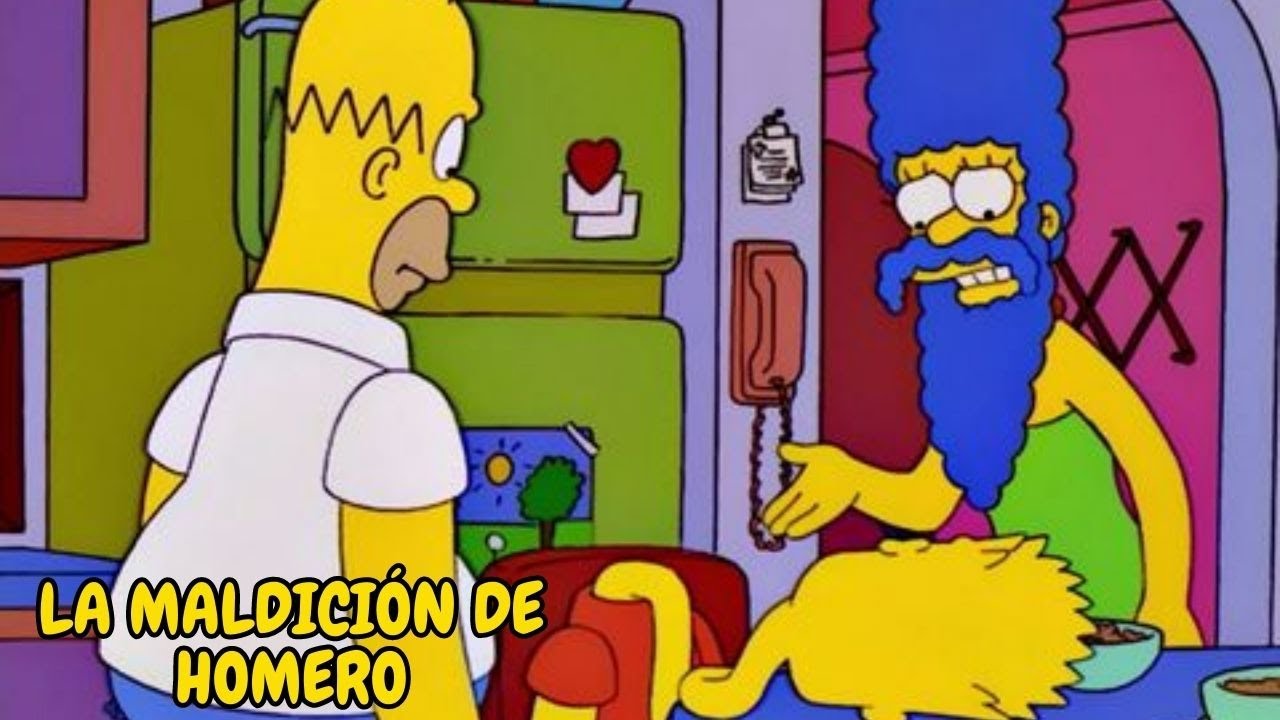 Homero está maldito 😨 | Los Simpson - YouTube