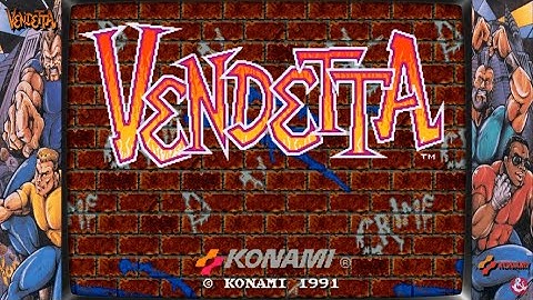 Vendetta (4 Players) 1CC Arcade Konami - Dark_Ryu (Recreativos Online)