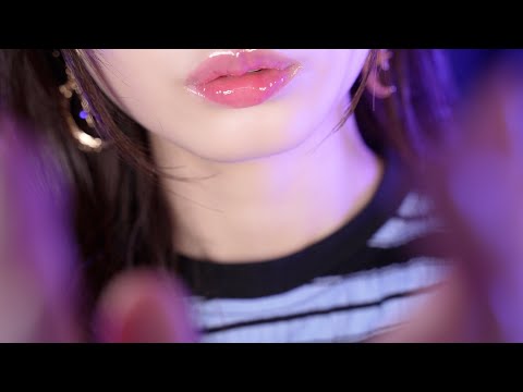 ASMR Wet Inaudible Whispers for Sleep ウェッティな理解できない囁き