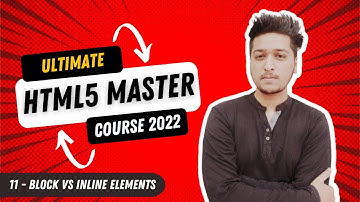 Inline and Block Level Elements | HTML5 Tutorial #11