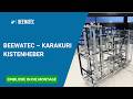 BEEWATEC – Karakuri-Kistenheber | Energieunabhängige Hebelösung für den schlanken Materialtransport