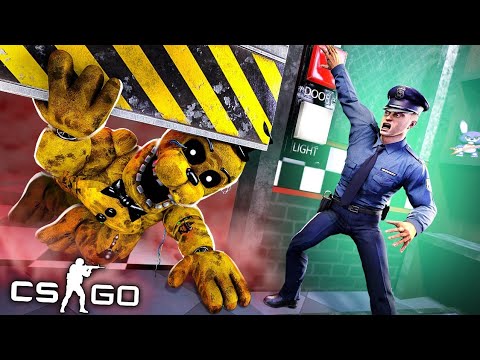 CSGO - ¡FREDDY NOS PERSIGUE BUSCANDO EL MEJOR ESCONDITE PARA ESCAPAR! FNAF en CSGO - HIDE AND SEEK