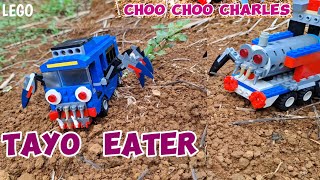 Lego choo choo charles BUS TAYO EATER | assemble train horor  monster train eater moc by LEGOKU 3,201 views 2 weeks ago 5 minutes, 51 seconds