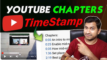 youtube chapter kaise lagaen | How to add timestamp on youtube