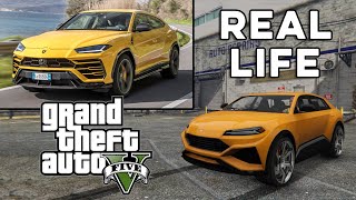 GTA V Cars VS Real Life | All SUVs by Petar Iliev 33,130 views 3 years ago 6 minutes, 46 seconds