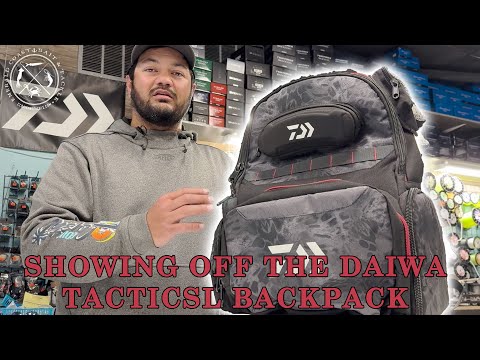 Showing Off The Daiwa Tactic Backpack