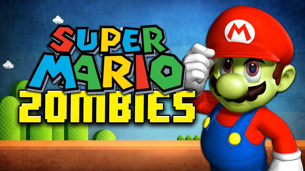 Super Mario Zombies Left 4 Dead 2 L4d2 Zombie Games Youtube