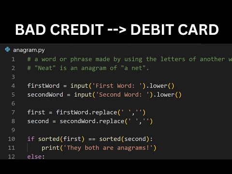 Python Code to Check Anagram Words | Hindi Explanation