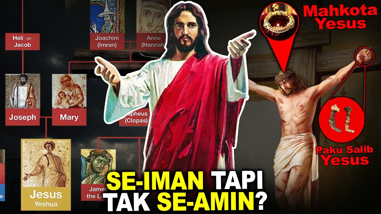 Siapa Yesus Sebenarnya? Apa Benda Peninggalan Paling Sakral? Kok Berbeda Kristen Katolik & Protestan