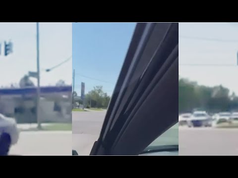 VIDEO: Child driving stolen Baton Rouge school bus crashes into gas line, tree