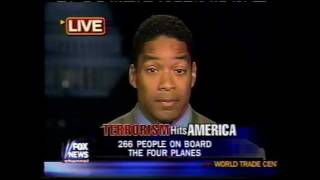 5:00 am EST September 12, 2001 Fox News broadcast