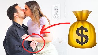 TIPPING my Wife $10,000 in a day PRANK! (UNEXPECTED REACTION)