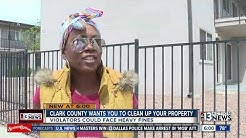 Clark County warns owners to clean up properties 