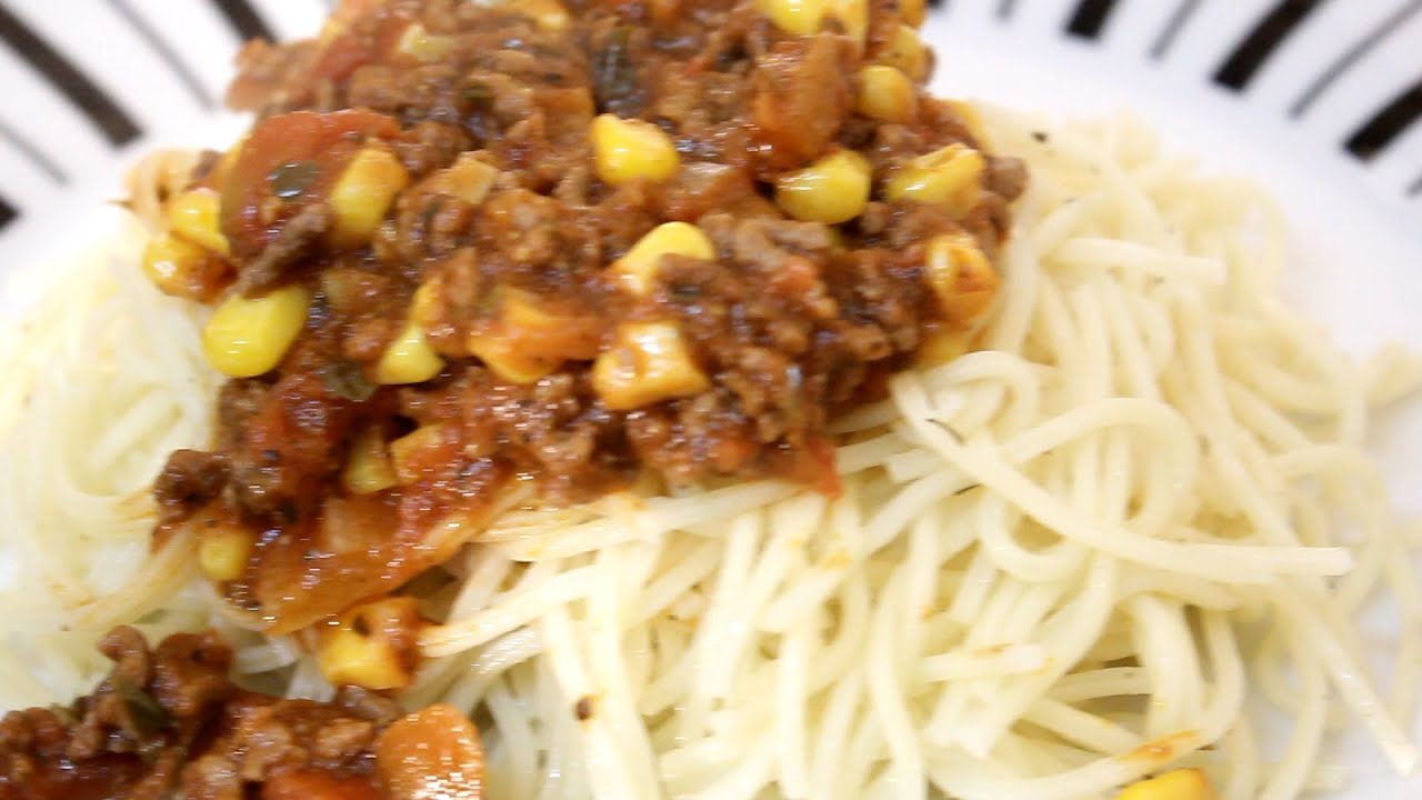 How You Teach Your Kids To Made A Simple Dish Like Spaghetti Bolognese | Recipes By Chef Ricardo | Chef Ricardo Cooking