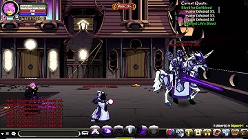 [AQW] Getting Darkblood Stormking class and Rank 10 ThunderForge!