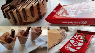 تحلية بموس الشوكولاتة كيتكات Verrines mousse au chocolat kitkat