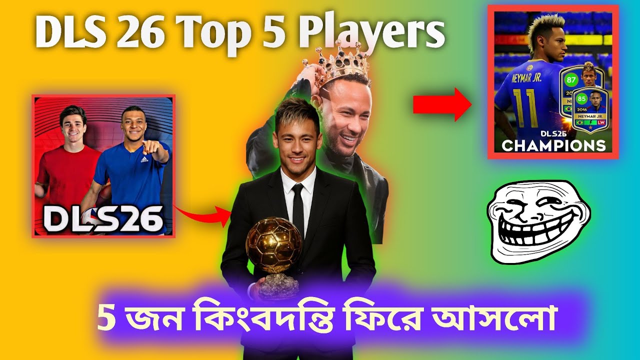 dls-26-update-top-5-famous-players-revealed-neymar-ozil-suarez