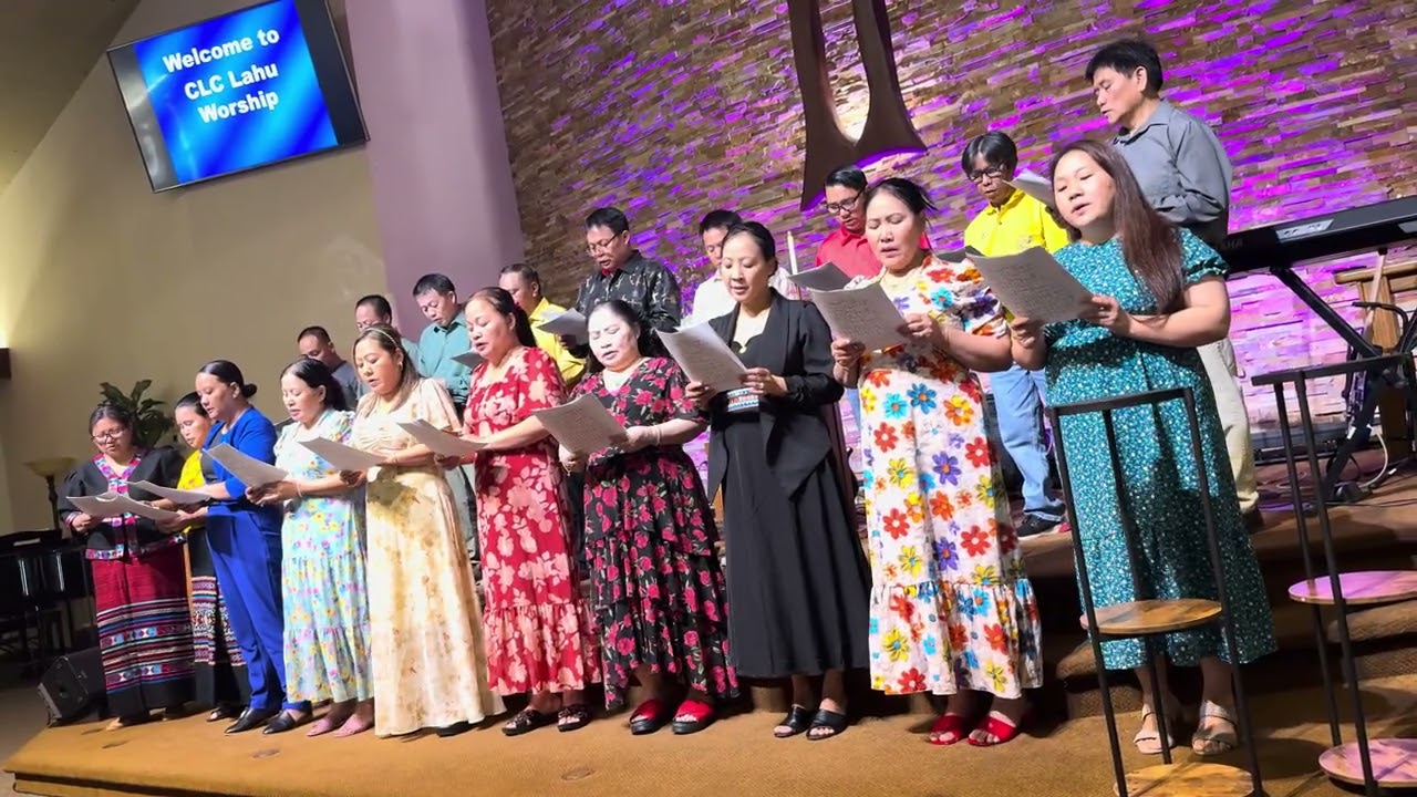 Sunrise Worship Service Choir 3/1/2026.