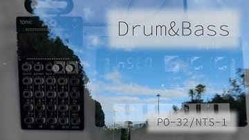 2022-01-07 drum & bass - Pocket Operator PO-32 and KORG NTS-1