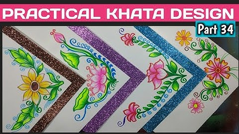 Border and corner design for student