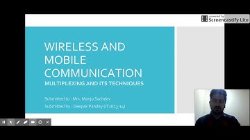 Multiplexing(Part-1) by Deepak Pandey