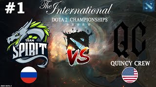 Spirit vs Quincy Crew #1 (BO2) The International 10