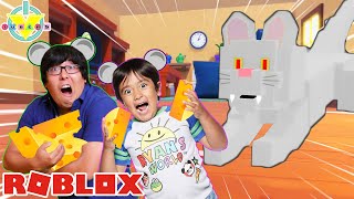 Ryan Escapes Cat Attack in Roblox! Let’s Play Roblox Cat Attack with Ryan’s Daddy! screenshot 5