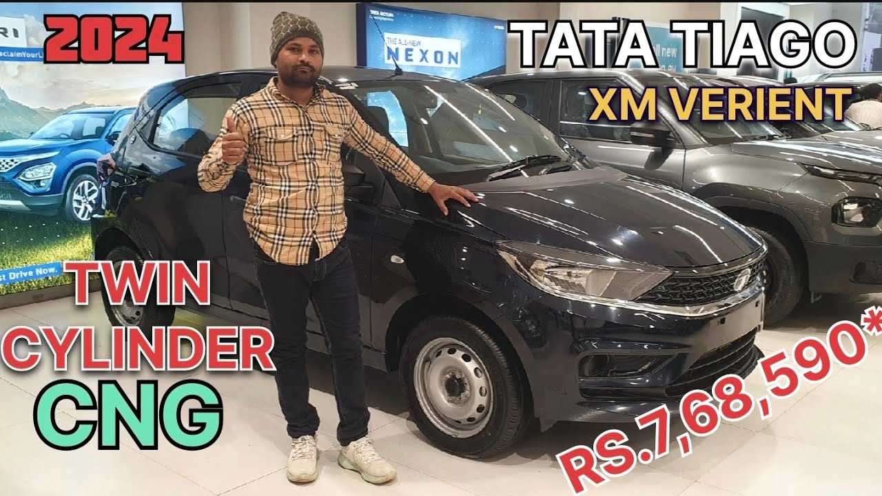 Tata Tiago Xm VERIENT CNG ! ON Road Price ! Mailege & Features Spece ...