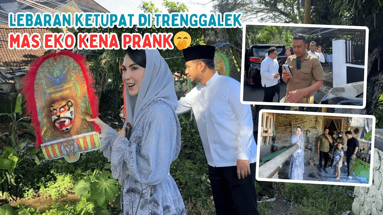 LEBARAN KETUPAT DI TRENGGALEK, SIDAK RUMAH MAS EKO DADAKAN 🤭| Arumi Bachsin