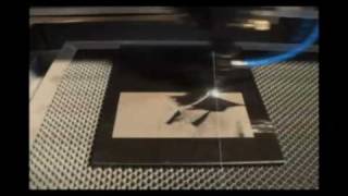 Laser engraver working on marble.rmvb